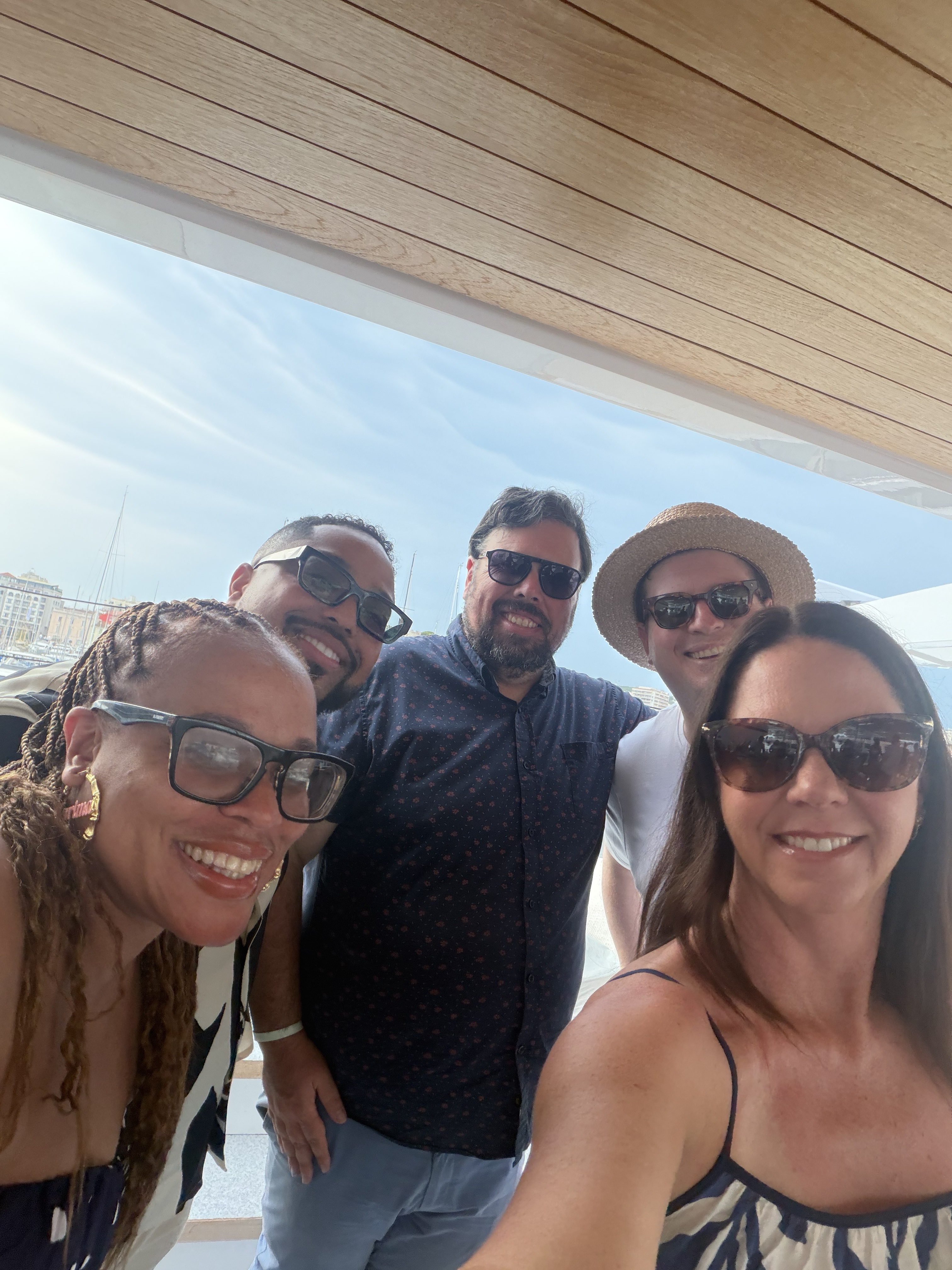 Bridget and Matt at Cannes