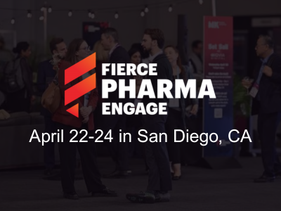 See you at Fierce Pharma Engage!