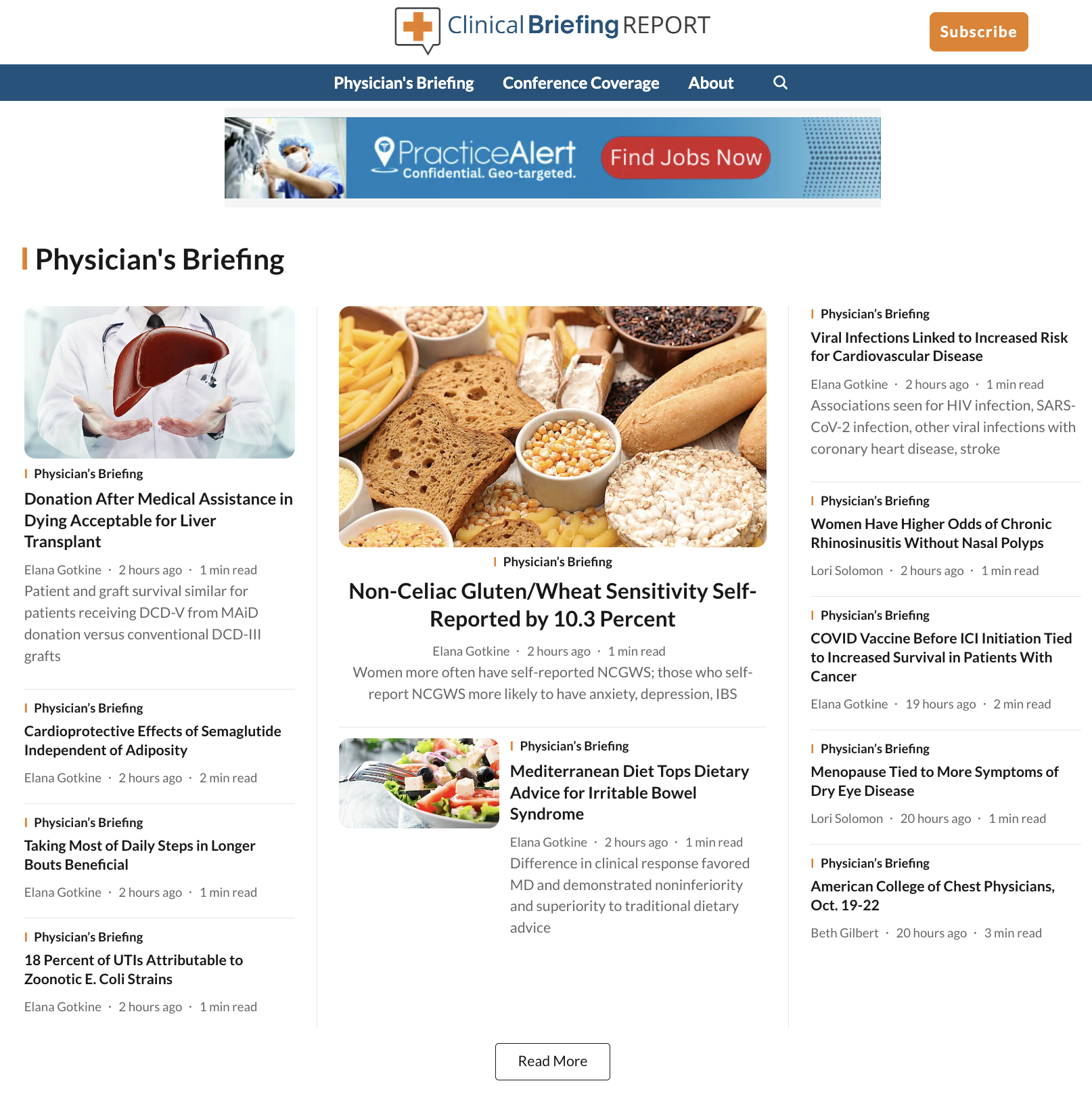 Clinical Briefing Report - Credible, Curated Content for HCP Audiences Clinical Briefing Report - Credible, Curated Content for HCP Audiences