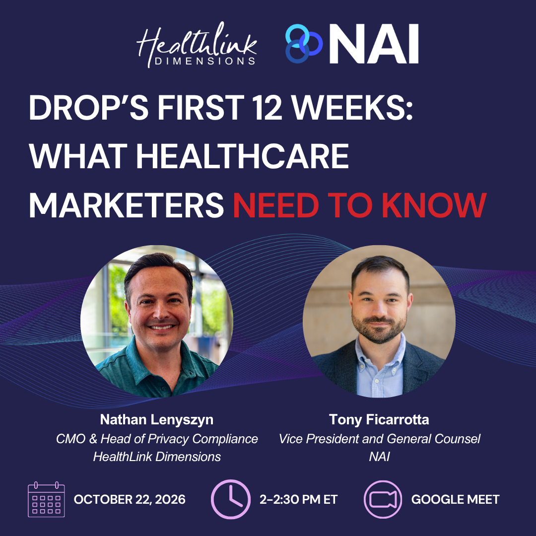 Webinar | DROP's First 12 Weeks: What Healthcare Marketers Need to Know